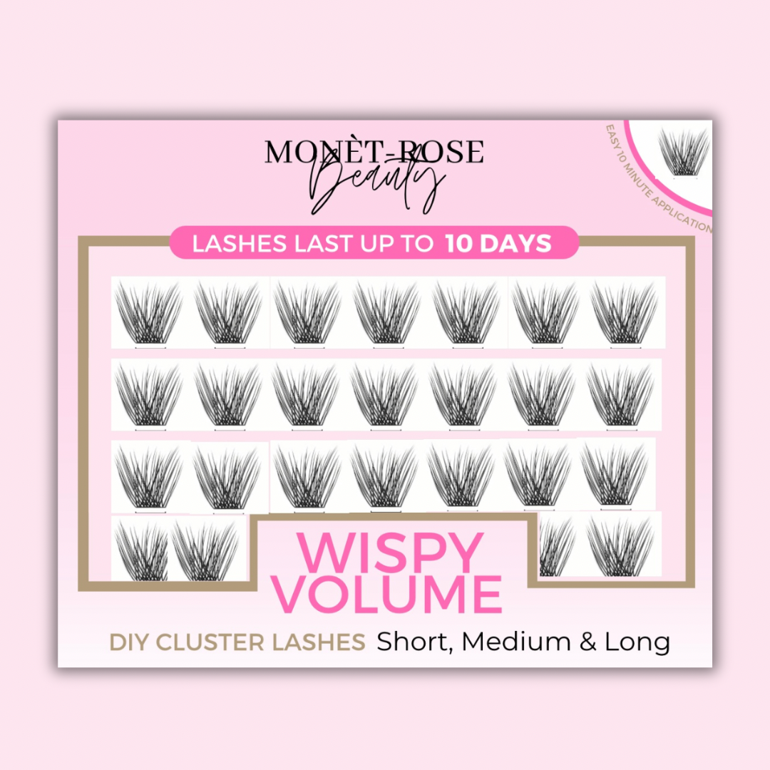 Insta-Lash Wispy Volume Lashes, DIY Lash Extensions