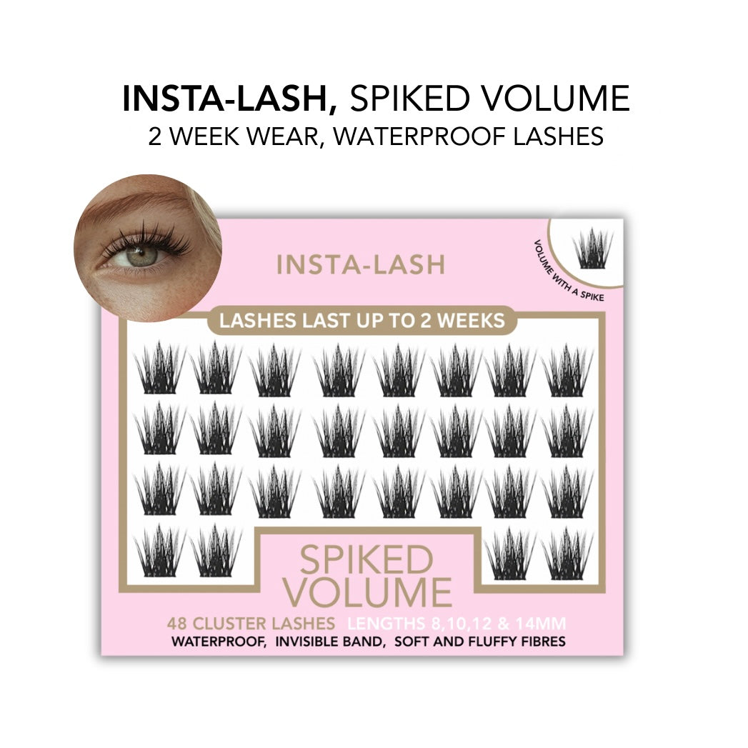 Insta-Lash Spiked Volume, DIY Cluster Lash Extensions