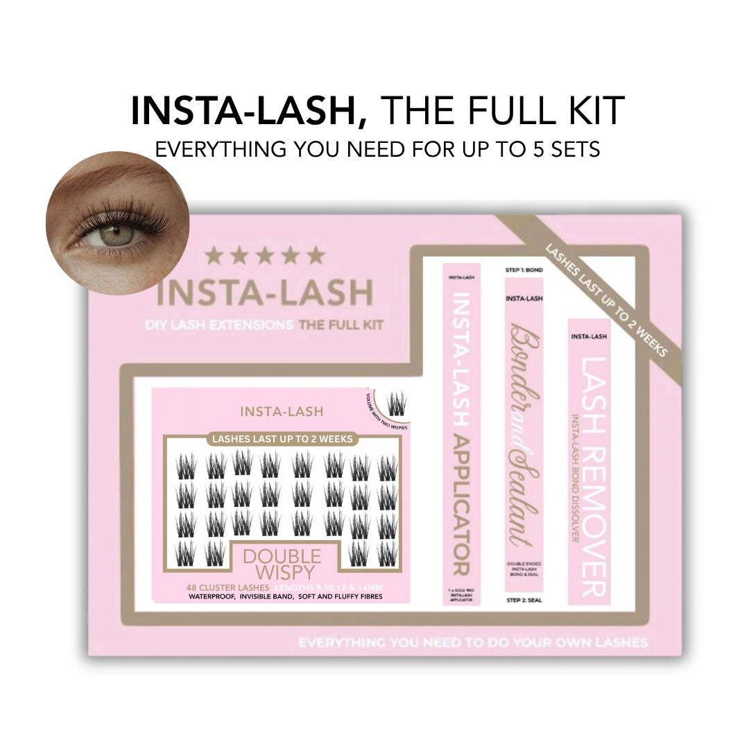 Insta-Lash | The Full Kit, Double Wispy DIY Lash Extensions