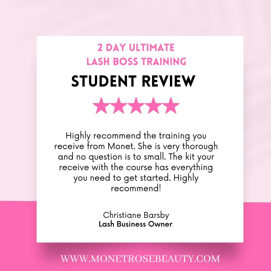 2 Day Classic, Hybrid, Volume & Mega Volume Eyelash Extension Training
